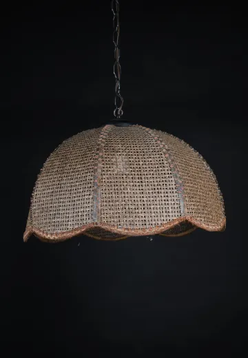 Hanging Wicker Pendant