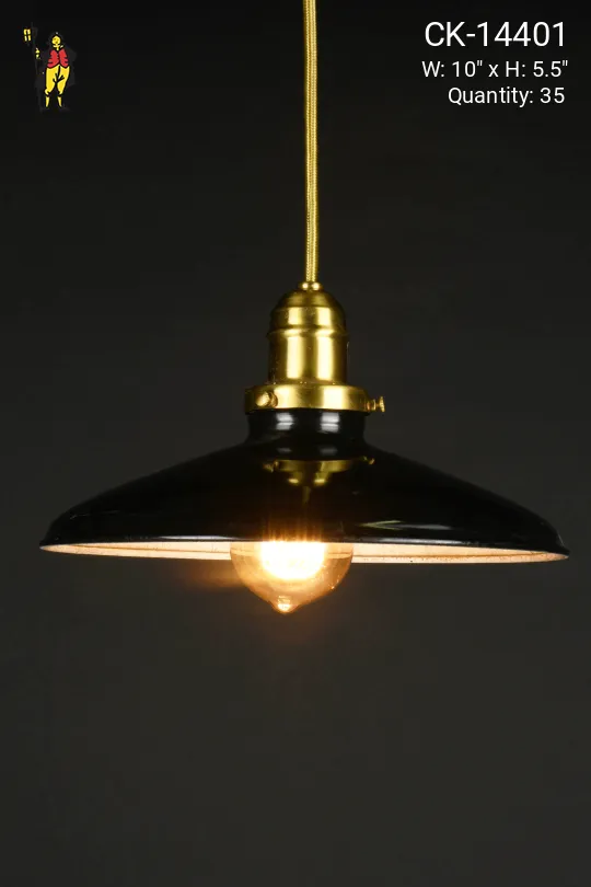 10" Black Hanging RLM