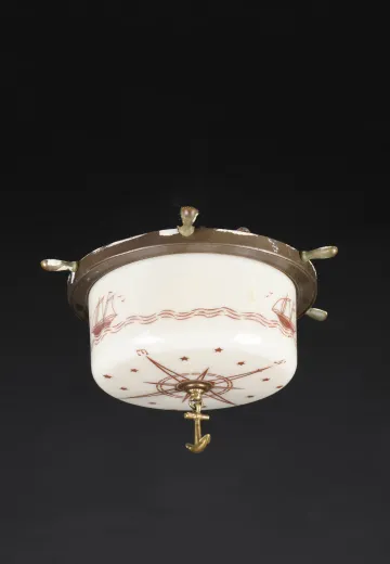 Sailboat Flush Mount Fixture (Missing One Spoke)