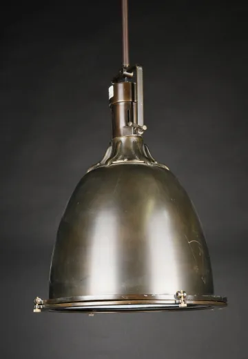 Bronze Hanging Dome Pendant