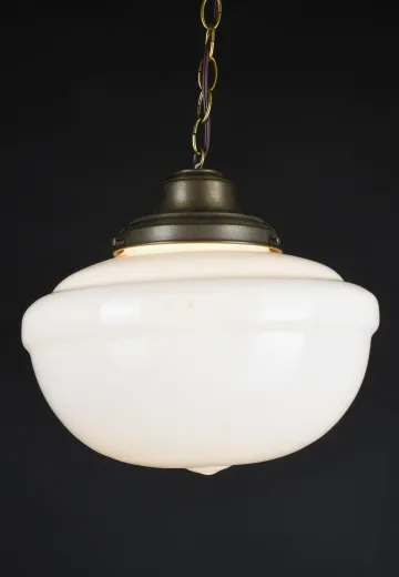 14" Hanging Glass Globe Pendant