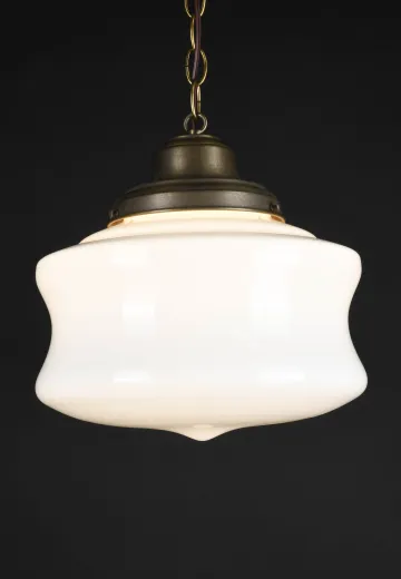 12" Hanging Glass Globe Pendant