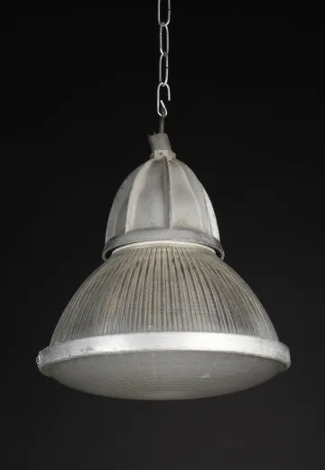 Halophane Industrial Hanging Pendant