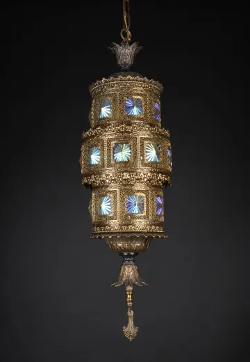 Moorish Pierced Brass Lantern