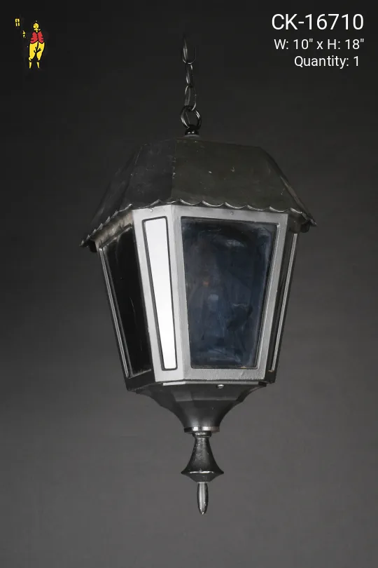 Black Gothic Hanging Lantern