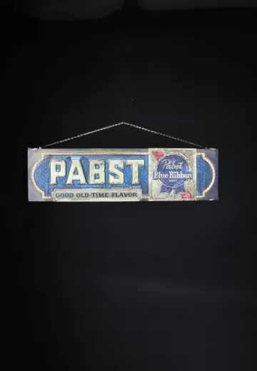 "Pabst" Beer Fluorescent Sign