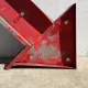 Red Metal Light Up Arrow (Double Sided) #0