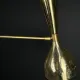 Polished Brass Ten Up-Down Mid Century Modern Chandelier #0