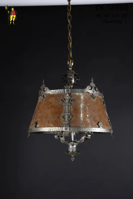 Mica Shaded Gothic Hanging Pendant