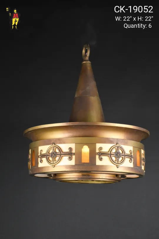 Antique Brass Hanging Pendant