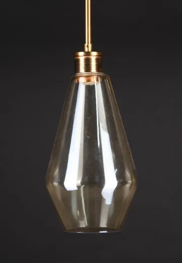 Modern Clear Glass Hanging Pendant