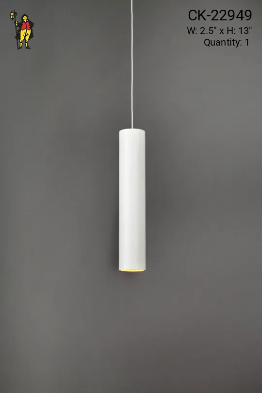 White Modern *LED* Pendant