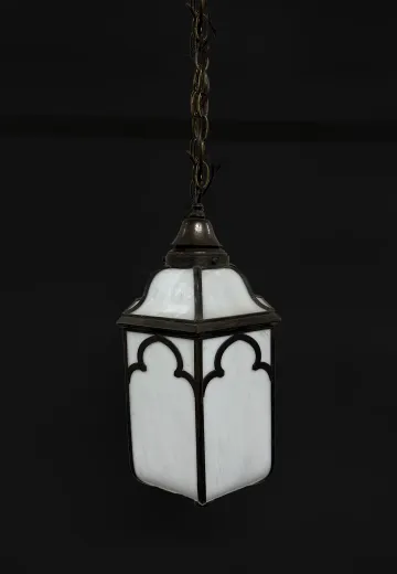 Bronze Gothic Hanging Lantern