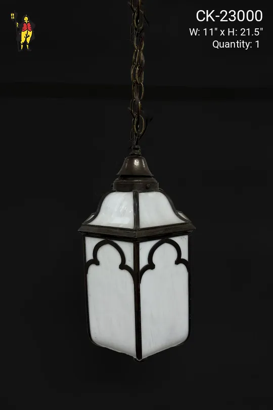 Bronze Gothic Hanging Lantern