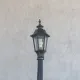Park Style Eight Foot Lamp Post (Smaller Head) #0