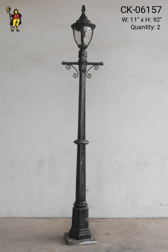 Seven Foot Park Style Lamp Post