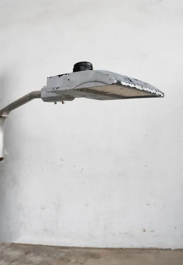 Metal LED Adjustable "Cobra Head" (No Base or Post, Arm Only)