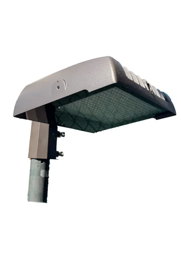 Bronze LED Down Light Post Topper