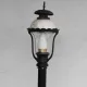 Oil Style Electrified Lamp Post Head On A Six Foot Lamp Post (8' Total) #0