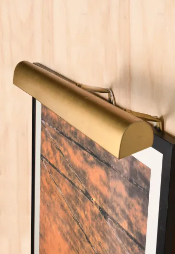 Traditional 24" Gold Picture Light