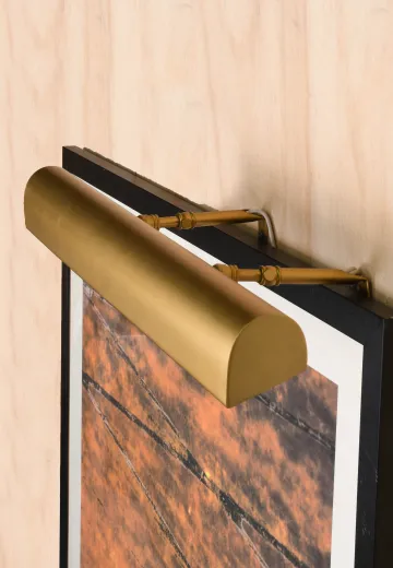 Gold 21" Picture Light