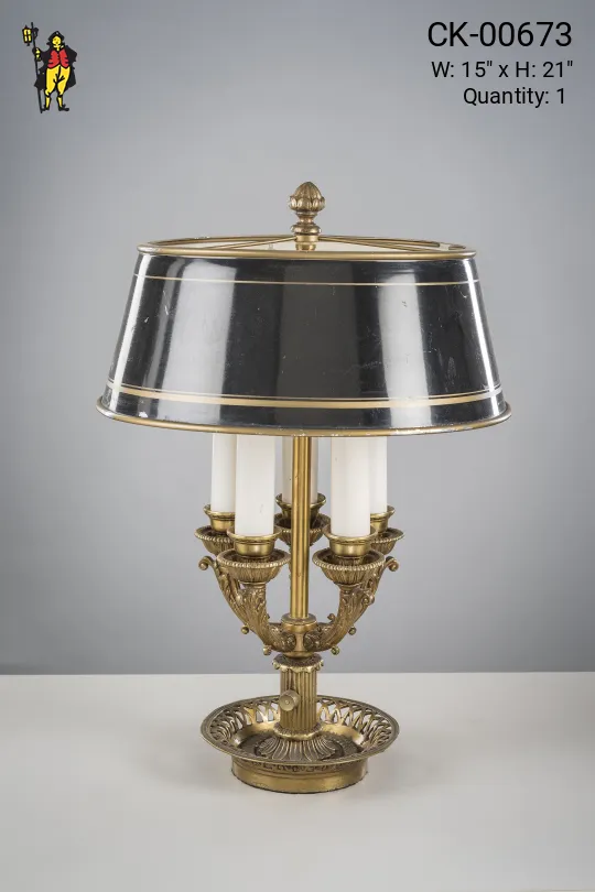 Five Candle Bouliette Table Lamp