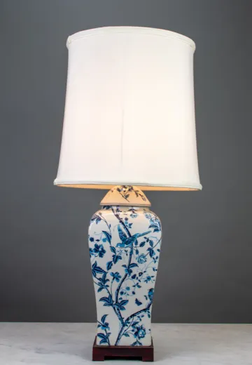 Floral Ceramic Table Lamp