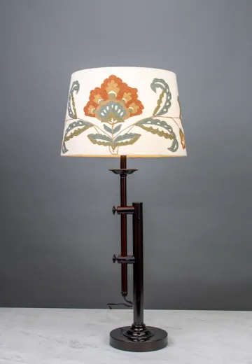 Adjustable Wooden Table Lamp