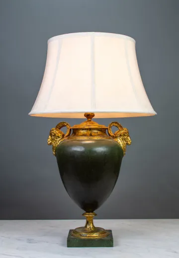 Large Urn Style Table Lamp