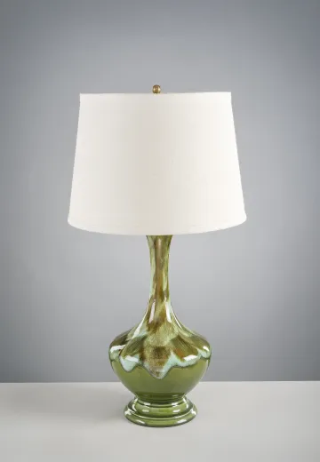 Green Ceramic Table Lamp
