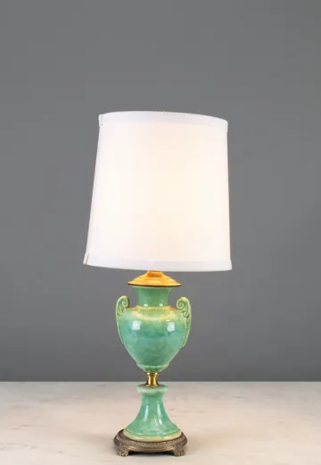 Ceramic Urn Style Table Lamp