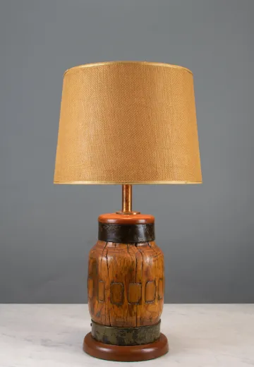 Wooden Table Lamp