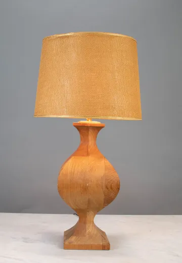 Wooden Table Lamp