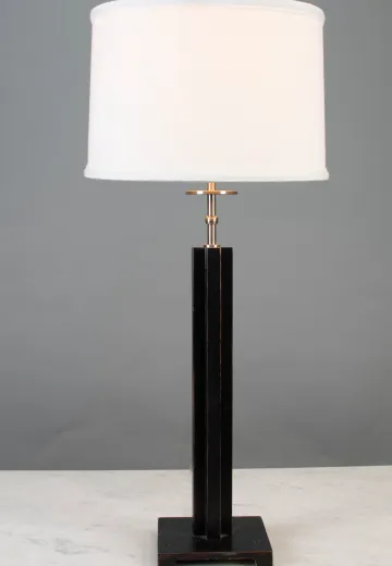 Contemporary Black Table Lamp