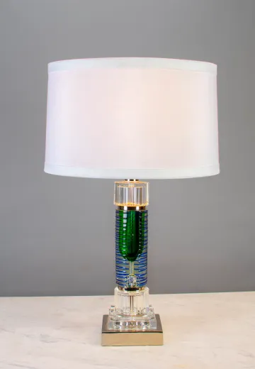 Glass Table Lamp