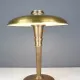Aged Brass Art Deco Table Lamp #0