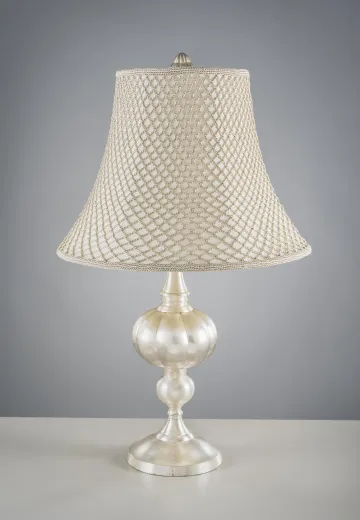 Silver Plated Table Lamp