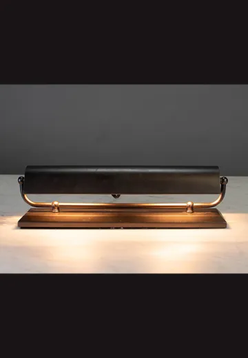 Antique Bronze Mantel Lamp