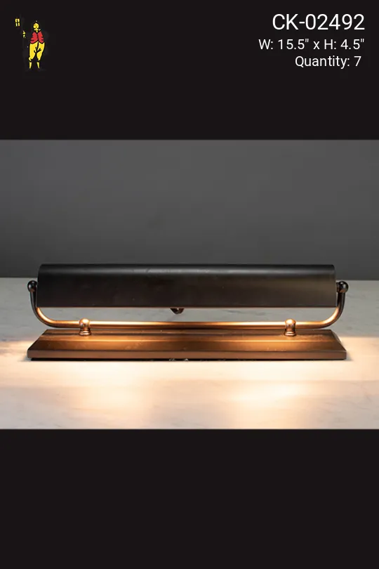 Antique Bronze Mantel Lamp