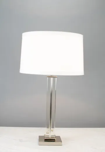 Contemporary Glass Table Lamp