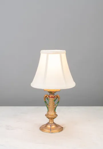 Small Brass Table Lamp