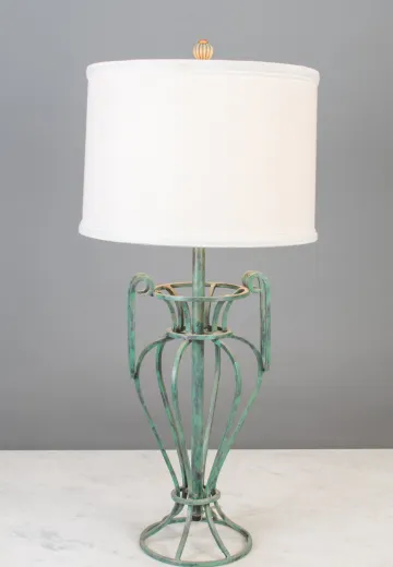 Iron Skeleton Table Lamp