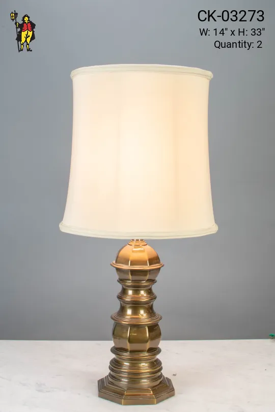 Antique Brass Table Lamp