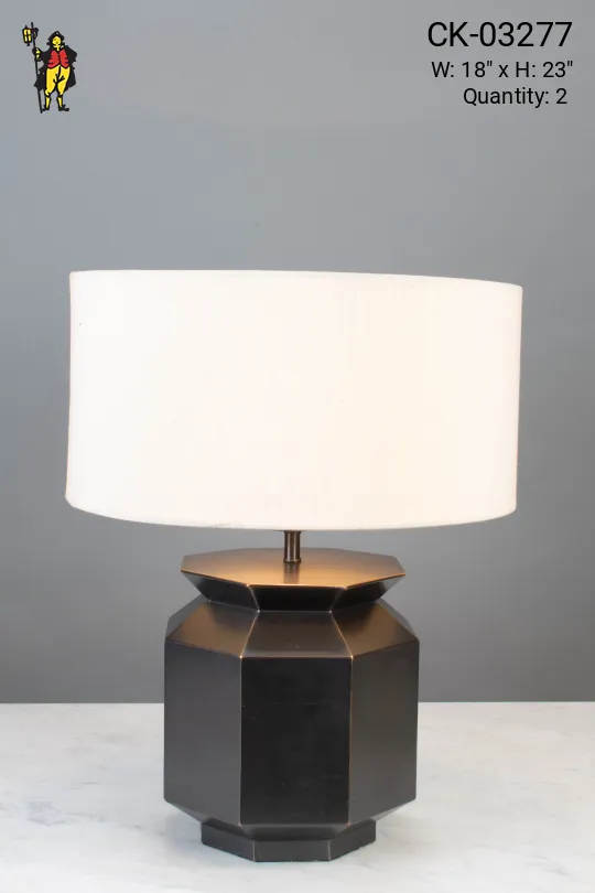 Black Modern Table Lamp