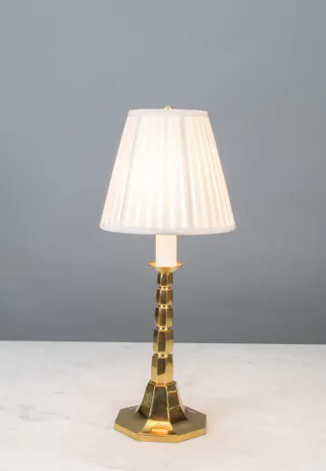 Polished Brass Table Lamp