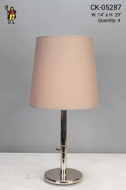 Polished Chrome Table Lamp