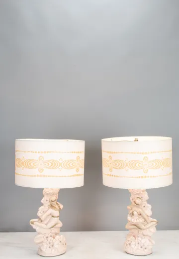 Ceramic Sculpture Table Lamp