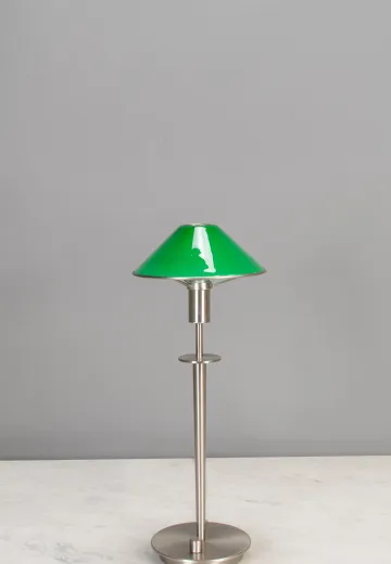 Contemporary Desk Lamps (8 White, 4 Green)
