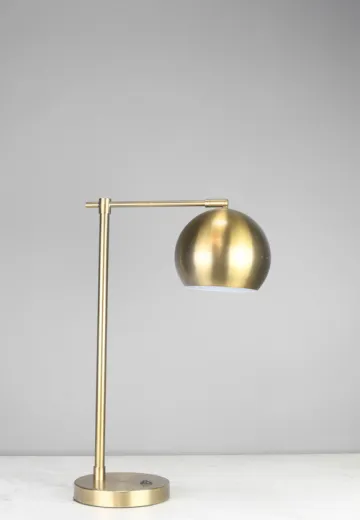 Contemporary Brass Table Lamp