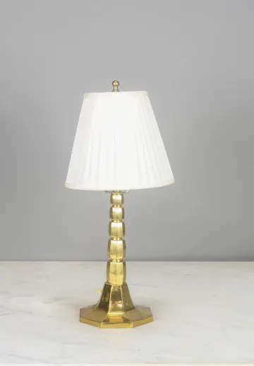 Simple Brass Table Lamp